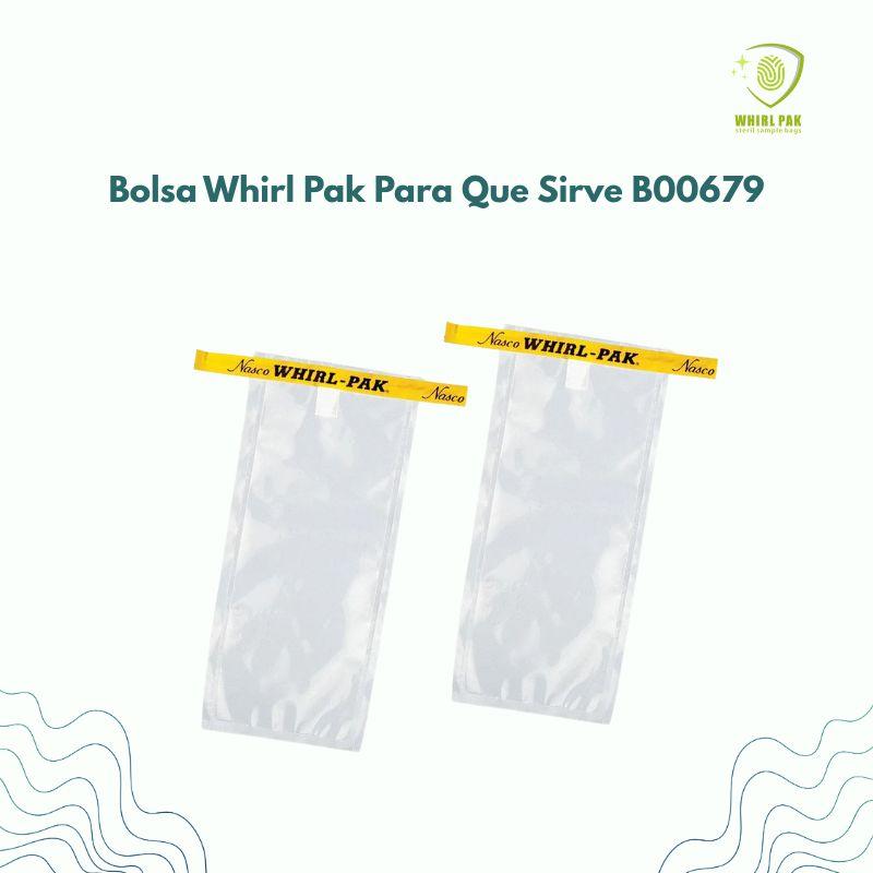 Bolsa Whirl Pak Para Que Sirve B00679